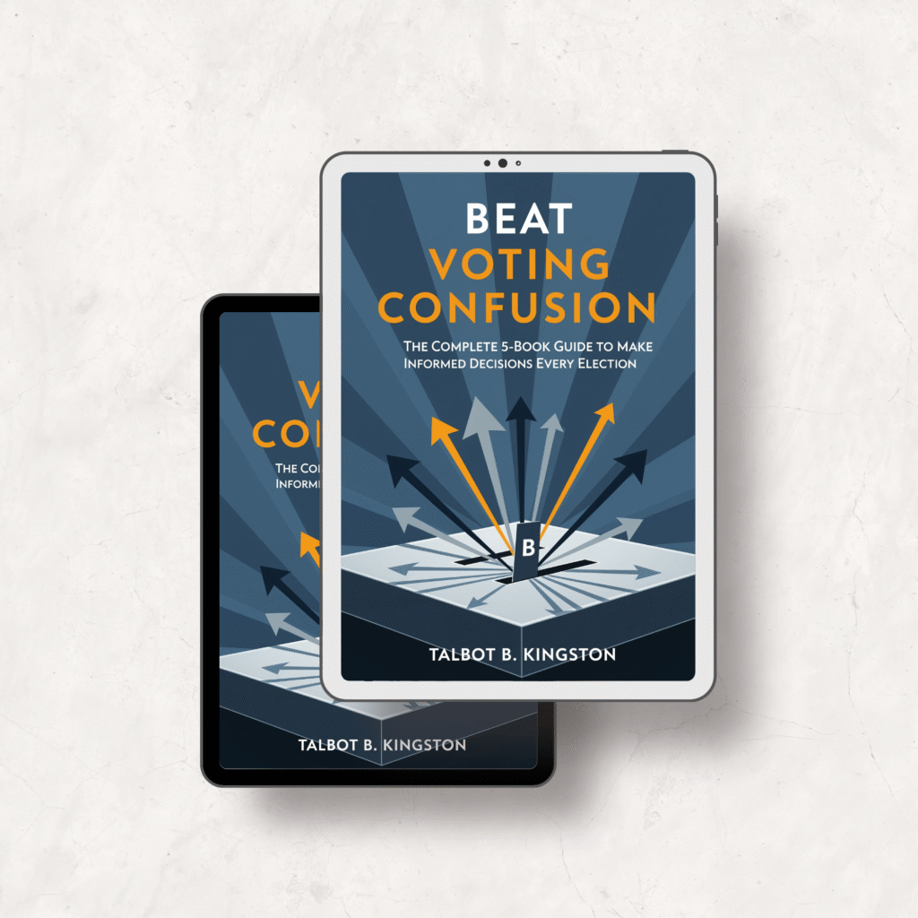 Beat Voting Confusion: The Complete 5-Book Guide to Make Informed Decisions Every Election